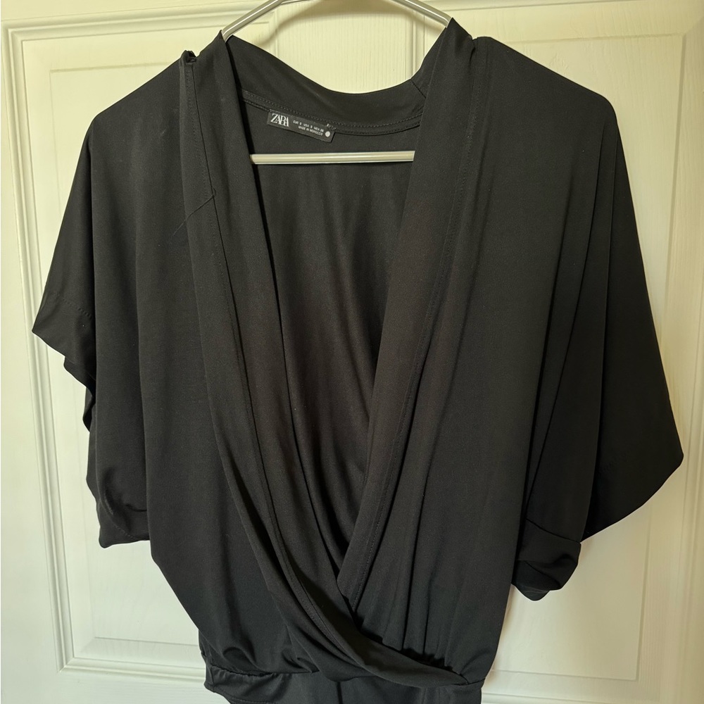 Zara Black Bodysuit